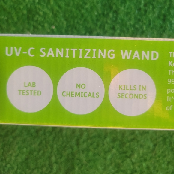 UVC SANITIZING WAND PORTABLE & COMPACT KILLS UP TO 99% BACTERIA VIRSUS MOLD GERM - Picture 2 of 6
